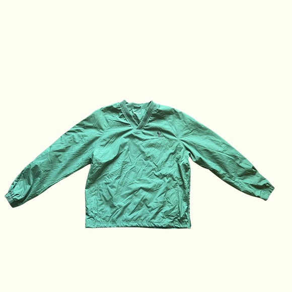 Sport-Tek V-Neck Raglan Windbreaker - Picture 3 of 4